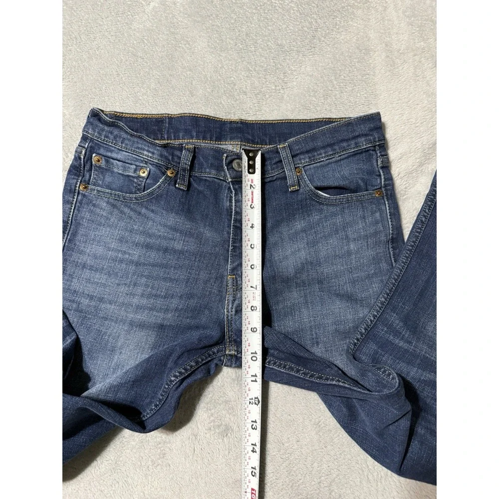Levis 527 Jeans Mens 29x27 Blue Regular Bootcut Mid Rise Medium Wash Denim